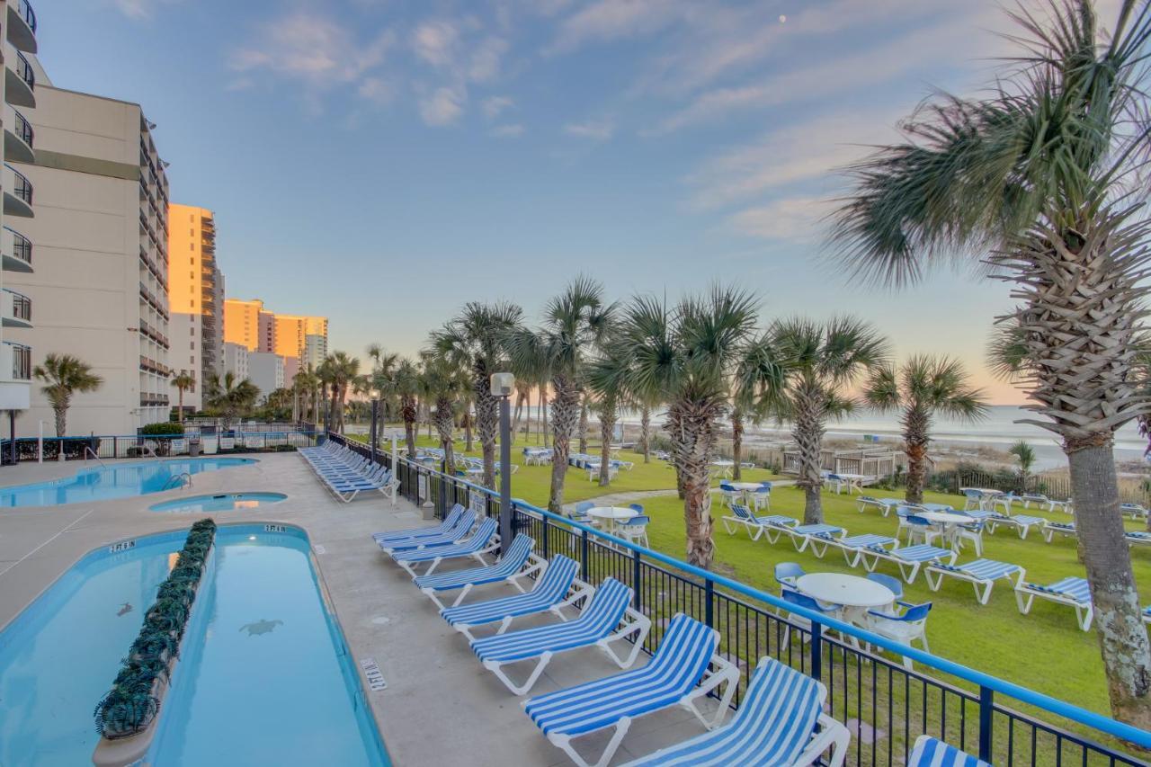 Hosteeva Oceanfront Boardwalk Beach Resort With Balcony Миртъл Бийч Екстериор снимка